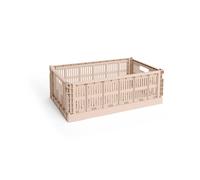 HAY Cesta Colour Crate L 34.5x53 cm Powder