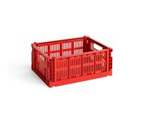 HAY Cesta Colour Crate M 26.5x34.5 cm Red