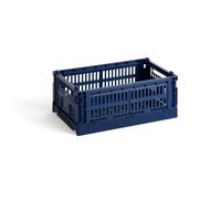 HAY Cesta Colour Crate S 17x26.5 cm Dark blue