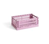 HAY Cesta Colour Crate S 17x26.5 cm Dusty rose