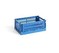 HAY Cesta Colour Crate S 17x26.5 cm Electric blue