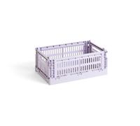HAY Cesta Colour Crate S 17x26.5 cm Lavender