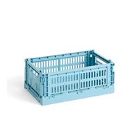 HAY Cesta Colour Crate S 17x26.5 cm Light blue