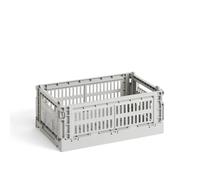HAY Cesta Colour Crate S 17x26.5 cm Light grey