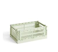 HAY Cesta Colour Crate S 17x26.5 cm Mint