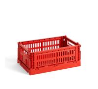 HAY Cesta Colour Crate S 17x26.5 cm Red