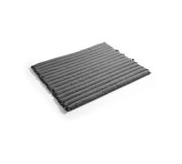 HAY Cojín de banco Traverse Lounge Bench Quilted Pimienta negra