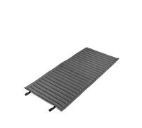 HAY Cojín Palissade Quilted Anthracite. para sillón lounge low