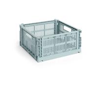 HAY Colour Crate M Square 29.5x29.5 cm Dusty blue