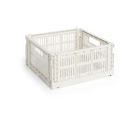 HAY Colour Crate M Square 29.5x29.5 cm Off white