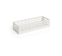HAY Colour Crate Mini Oblong 13x34.5 cm Off white
