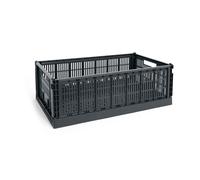 HAY Colour Crate XL 42x68 cm Charcoal