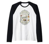 Hay días en los Que no Bebo Whisky Durante semanas Camiseta Manga Raglan