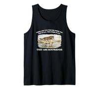 Hay Dos Lobos Dentro de ti Funny Gay Pride Meme Queer Camiseta sin Mangas