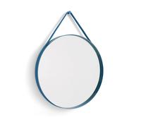 HAY Espejo Strap Mirror Ø70 cm Blue