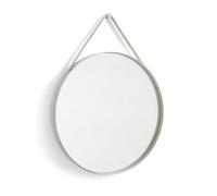 HAY Espejo Strap Mirror Ø70 cm Light grey