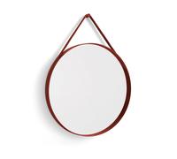 HAY Espejo Strap Mirror Ø70 cm Red