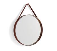 HAY Espejo Strap Mirror Dark brown