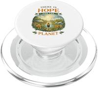 Hay Esperanza para el Planeta Solarpunk Día de la Tierra Vida Verde PopSockets PopGrip para MagSafe