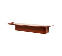 HAY Estante de pared Korpus 7 hooks L Brick red