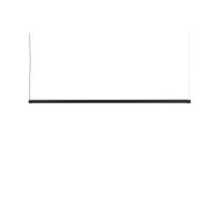 HAY - Factor Linear 1500 Lámpara Colgante Diffused Soft Black