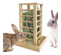 Hay Feeder - Large Capacity Animal Food Feeding Rack, Hay Holder For Rabbits Guinea Pigs Hedgehogs Bunny Small Pet Ferrets Chinchillas Small Animal Feeder Cage Accessory