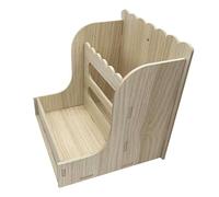 Hay Feeder, Rabbit Hay Feeder Holder, Anti-Waste Small Feed Box, 7,09 x 7,09 x 7,87 pulgadas Animal Food Feeding Rack, Easy-to-Install Design Ideal para Cages Enclosures