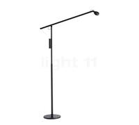 HAY Fifty-Fifty, lámpara de pie LED, negro