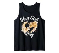 Hay Girl Hay Cow Calf Farm Life Country Woman Camiseta sin Mangas