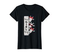 Hay Girl Hay Funny Goat Lover para niñas Camiseta