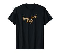 Hay Girl Hey, guión Minimalista del Sur del Oeste Camiseta
