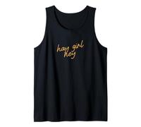 Hay Girl Hey, guión Minimalista del Sur del Oeste Camiseta sin Mangas