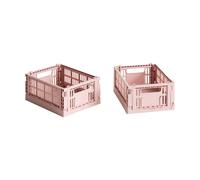 HAY HAY Colour Crate Mini 2-pack 13x17 cm Blush