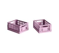 HAY HAY Colour Crate Mini 2-pack 13x17 cm Dusty rose