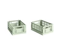 HAY HAY Colour Crate Mini 2-pack 13x17 cm Mint