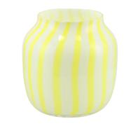 HAY Jarrón Juice Wide 22 cm Yellow