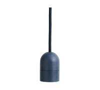 HAY Lámpara colgante Common Pendant Cord set Ø12 cm Anthracite blue