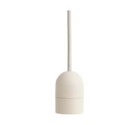 HAY Lámpara colgante Common Pendant Cord set Ø12 cm Clay white