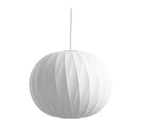 HAY Lámpara colgante Nelson Bubble Ball crisscross M Off white