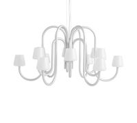 HAY Lámpara de araña Apollo 1065 White opal
