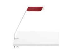 HAY Lámpara de escritorio Apex Clip Maroon red