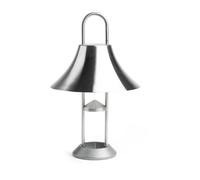 HAY Lámpara de mesa portátil Mousqueton 30.5 cm Brushed stainless steel