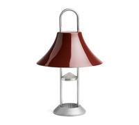 HAY Lámpara de mesa portátil Mousqueton 30.5 cm Iron red