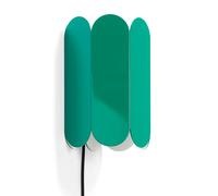 HAY Lámpara de pared Arcs wall switch Sea green