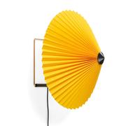 HAY Matin, lámpara de pared LED, amarillo - ø38 cm