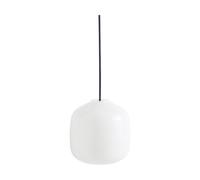 HAY Lámpara de techo Buoy Ø20 cm Opal glass-anthracite blue