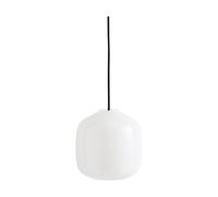 HAY Lámpara de techo Buoy Ø20 cm Opal glass-soft black