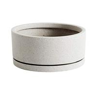 HAY Macetero Gris de Polystone, diámetro de 28 cm, 507993