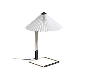 HAY Matin 419121-1009000 - Lámpara LED de mesa (38 cm, 38 cm), color blanco