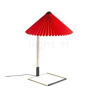 HAY Matin L, lámpara de sobremesa LED, rojo